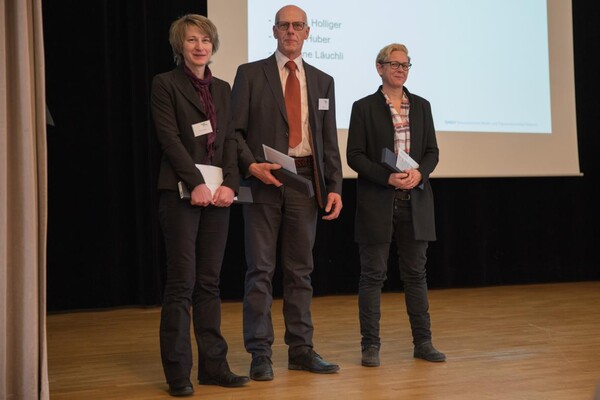 Evelyn Holliger, Hugo Huber und Simone Läuchli